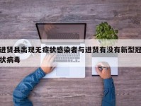 进贤县出现无症状感染者与进贤有没有新型冠状病毒