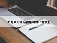 31号四川输入病例与四川3例本土