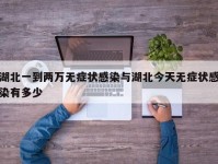 湖北一到两万无症状感染与湖北今天无症状感染有多少
