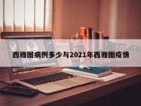 西雅图病例多少与2021年西雅图疫情