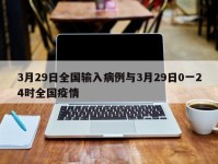 3月29日全国输入病例与3月29日0一24时全国疫情